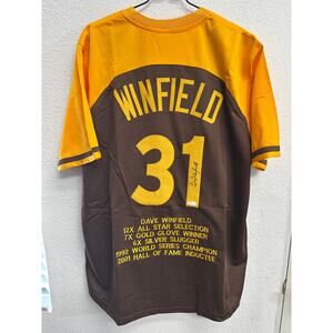 Dave Winfield Autographed Jersey JSA COA